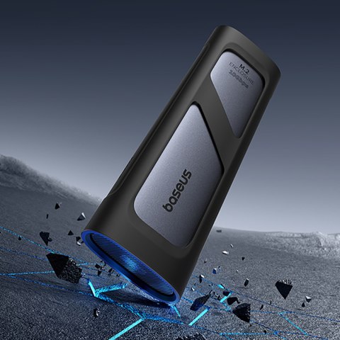 Kieszeń na dysk SSD do 8 TB FlyJoy M.2 NVMe 10 Gb/s UASP TRIM - szara
