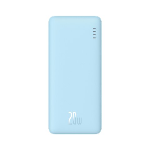Powerbank 10000mAh Airpow Fast Charge 20W - niebieski