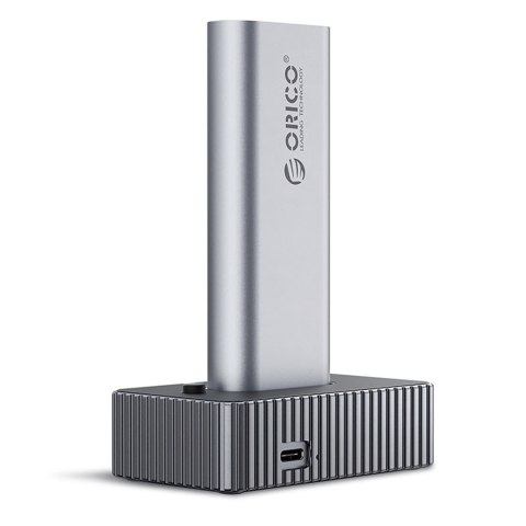 Stacja dokująca IT18C3 na dysk M.2 NVMe / SATA - szara