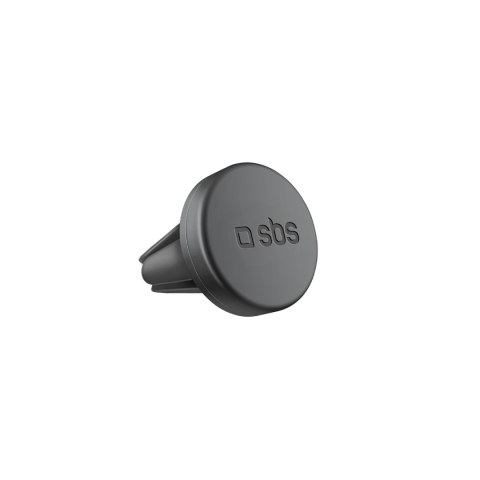 Uchwyt samochodowy magnetyczny do smartfona śr. 40 mm na kratkę nawiewu - czarny