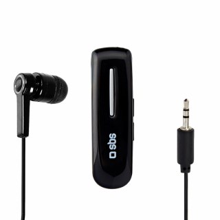 Bezprzewodowa słuchawka z klipsem Bluetooth - czarna