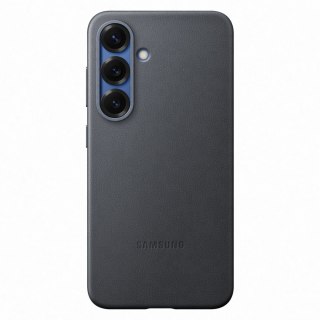 Etui plecki z ekoskóry Samsung KindSuit Case do Samsung Galaxy S25 - czarne