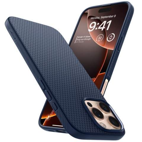Etui case na iPhone 16 Pro Max Liquid Air - niebieskie