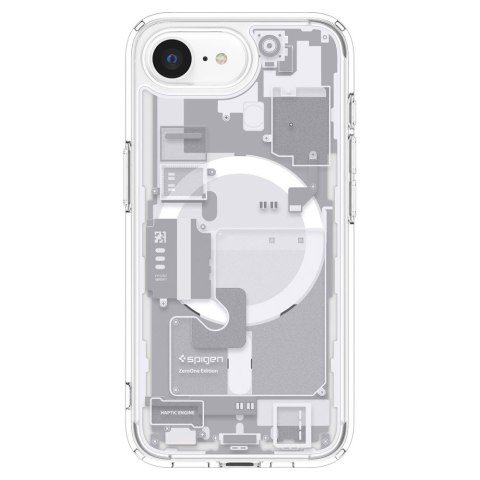 Etui case na iPhone 16e Zero One Ultra Hybrid MagSafe - białe
