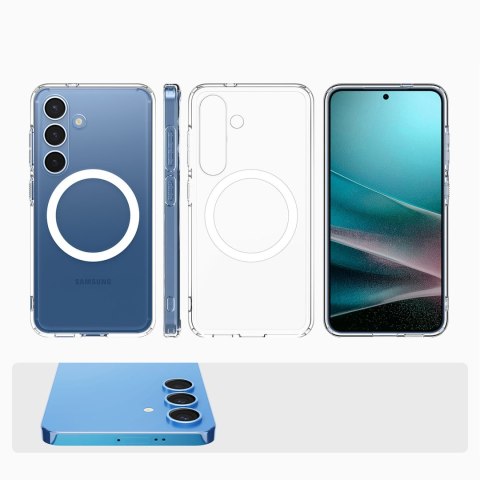 Etui na Samsung Galaxy S25 Ultra Hybrid Mag - przezroczyste