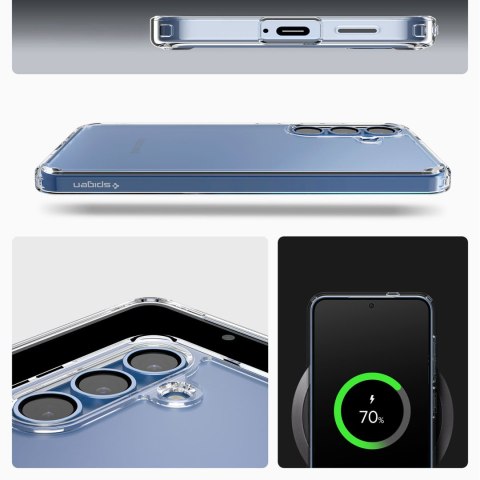 Etui na Samsung Galaxy S25 Ultra Hybrid - przezroczyste