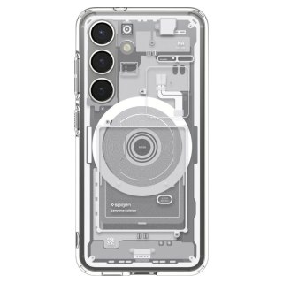 Etui na Samsung Galaxy S25 Zero One Ultra Hybrid Mag - białe