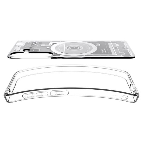Etui na Samsung Galaxy S25 Zero One Ultra Hybrid Mag - białe
