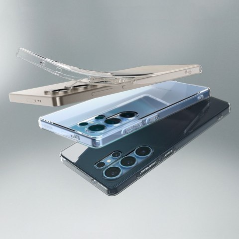 Etui pokrowiec na Samsung Galaxy S25 Ultra Liquid Crystal - półprzezroczyste
