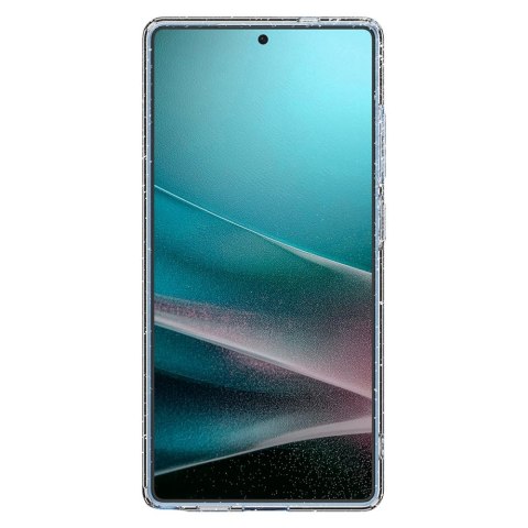 Etui pokrowiec na Samsung Galaxy S25 Ultra Liquid Crystal - przezroczysto-brokatowe