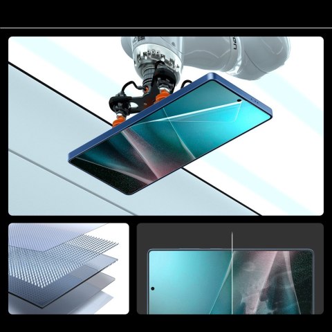 Szkło hybrydowe na Samsung Galaxy S25 Ultra Elite Shield EZ FIT - przezroczyste