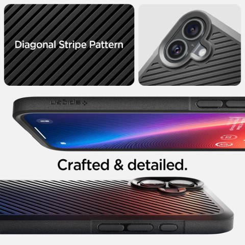 Etui case na iPhone 16 Core Armor - czarny mat