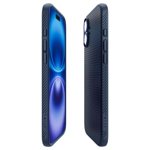 Etui case na iPhone 16 Liquid Air - niebieskie