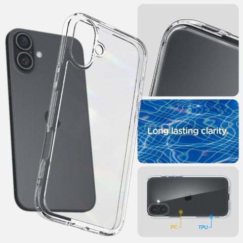 Etui ochronne na iPhone 16 Plus Ultra Hybrid - przezroczyste