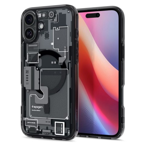 Etui ochronne na iPhone 16 Ultra Hybrid MagSafe Zero One - ciemnoszare