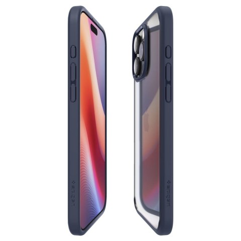 Etui plecki na iPhone 16 Pro Ultra Hybrid - niebieskie