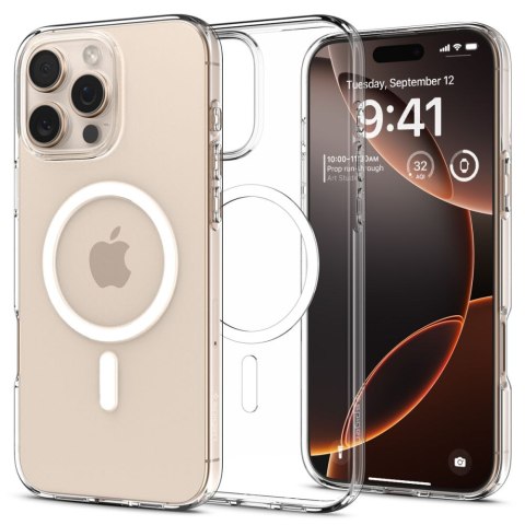 Etui pokrowiec na iPhone 16 Pro Liquid Crystal Mag MagSafe - przezroczyste