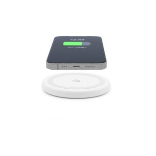 Ładowarka bezprzewodowa do smartfonów Android iPhone 15W - biała