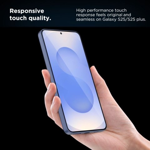 Szkło hartowane na Samsung Galaxy S25 Quick Set+ - przezroczyste