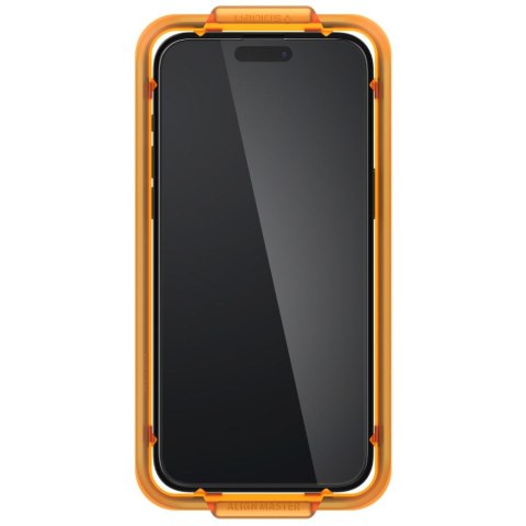 Szkło hartowane ochronne na iPhone 15 Plus ALM Glass FC - czarne 2 szt.