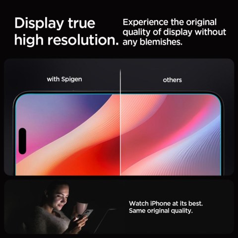 Szkło hartowane ochronne na iPhone 16 Pro Glas.tR EZ Fit