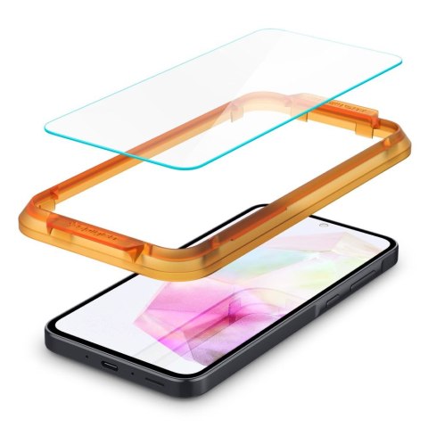 Szkło hartowane z ramką montażową na Samsung Galaxy A35 Glas tR AlignMaster - 2 szt.