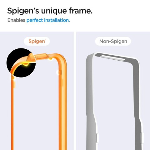 Szkło hartowane z ramką montażową na Samsung Galaxy A35 Glas tR AlignMaster - 2 szt.