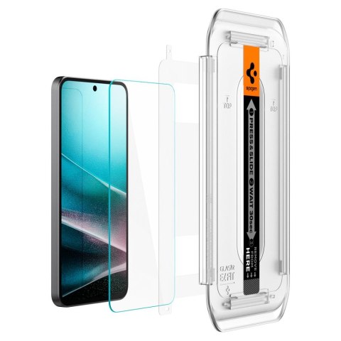 Szkło hartowane z ramką montażową na Samsung Galaxy A36 5G przezroczyste - 2 szt.