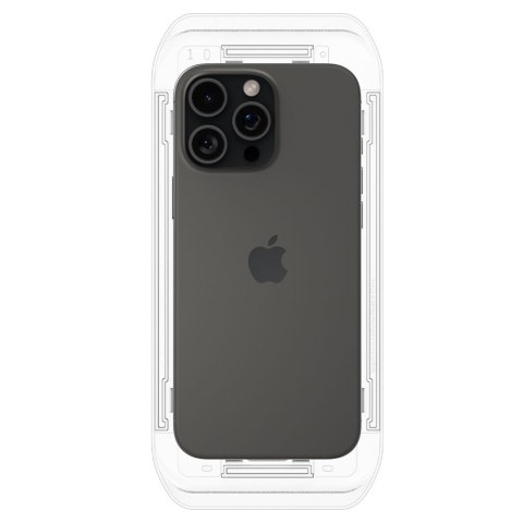 Szkło hartowane z ramką montażową na iPhone 16 Pro Max - 2 szt.