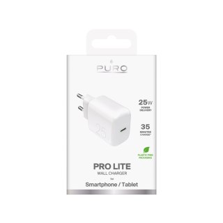 Ładowarka sieciowa USB-C Power Delivery 25W - biała