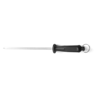 Stalka ostrzałka do noży kuchennych kuta ze stali 230 mm - Hendi 781418