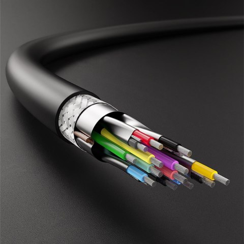 Kabel przewód USB - USB 3.2 3m czarny