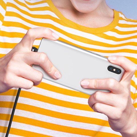 Kabel przewód kątowy USB-C - USB 2.0 480Mb/s 3A 3m czarny