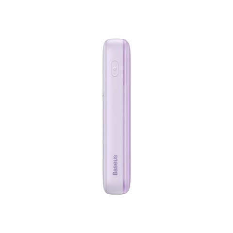 Powerbank z wyświetlaczem 20000mAh 22.5W Comet Series + kabel USB-A - USB-C 0.3m fioletowy