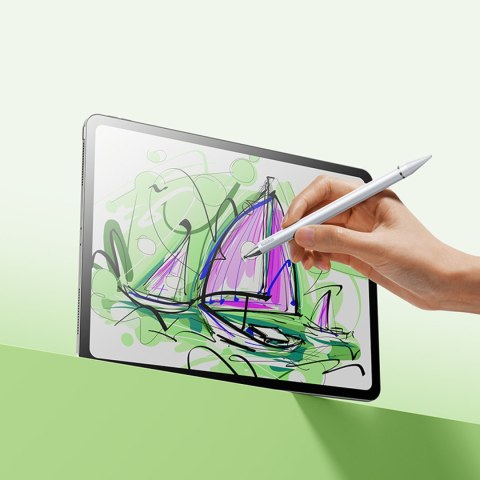 3w1 Rysik pasywny stylus Smooth Writing III - wersja niemagnetyczna - biały