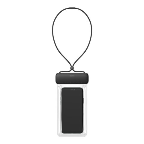 Etui wodoodporne na telefon 7.2'' AquaGlide IPX8 z systemem Slide Lock - czarne