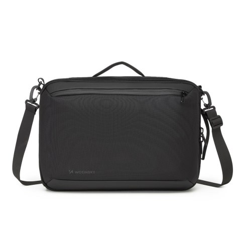 Plecak torba Premium na laptopa 15.6'' z paskiem USB 42x8x28cm - czarny