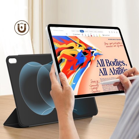 Etui ochronne na iPad Air 13'' 2024 / 2025 Smartcase Magnetic - czarne