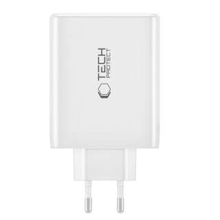 Ładowarka sieciowa GaN 3x USB-C PD USB-A QC 100W- czarna