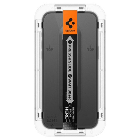 Szkło hartowane ochronne na iPhone 15 Glas.tR EZ Fit FC - czarne