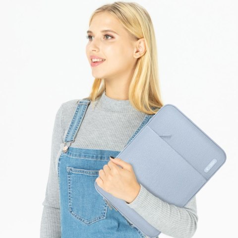 Torba etui pokrowiec ochronny na laptopa 13-14''- niebieski