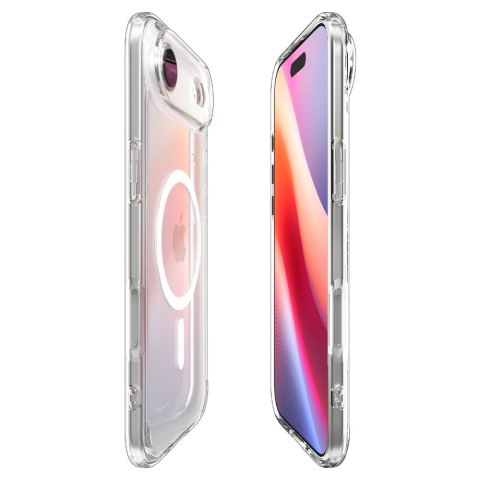 Etui ochronne case na iPhone 17 Air Ultra Hybrid MagSafe - przezroczysto-białe