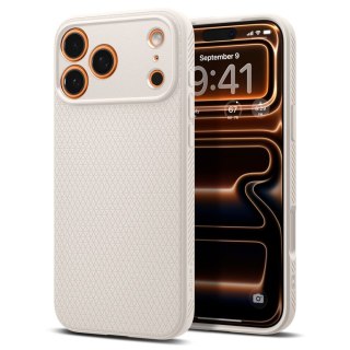 Etui pokrowiec ochronny Liquid Air na iPhone 17 Pro - tytanowe