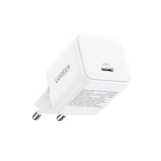 Ładowarka sieciowa X513 GaN USB-C 30W z kablem USB-C 1m - biała