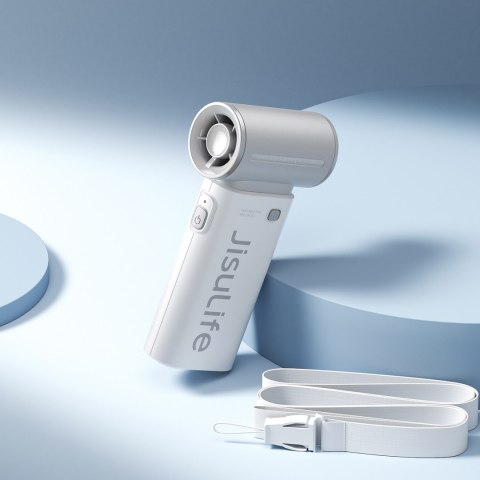 Mini dmuchawa wiatrak wentylator przenośny USB-C 3600mAh - szary