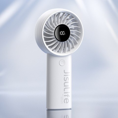 Mini wentylator wiatraczek ręczny USB-C 5000mAh - szary