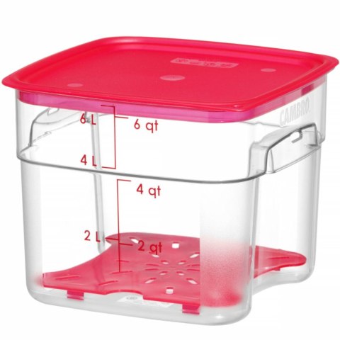 Pojemnik na żywność CamSquares Fresh Pro 5.7 l 229x229x180 mm