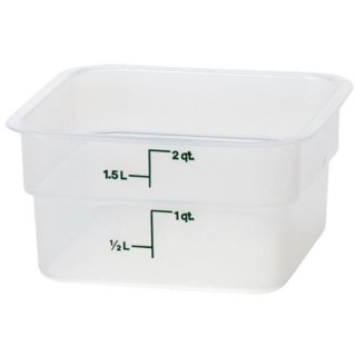 Pojemnik spożywczy CamSquare 17.2 l 256x310x320 mm - transparentny