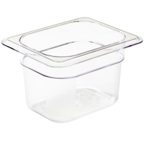 Pojemnik z poliwęglanu GN 1/8 Camwear 1 l 161x132x100 mm