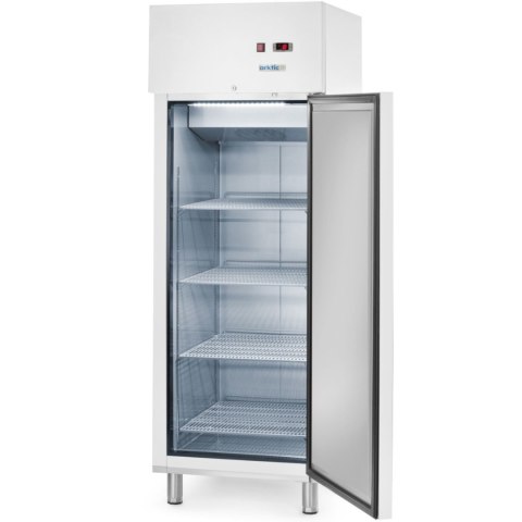 Szafa chłodnicza lodówka 1-drzwiowa 4 półki STAL GN 2/1 465 l 250 W